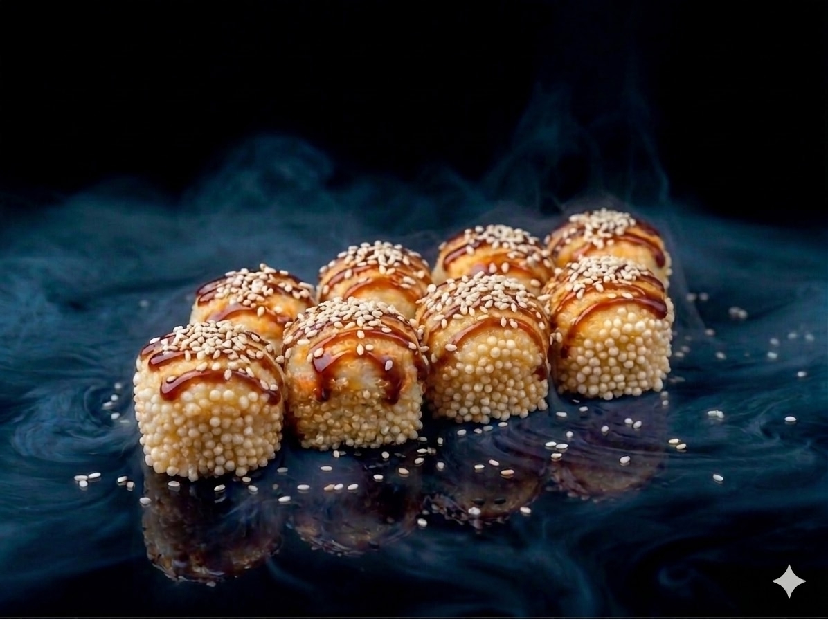 Запеченный криспи с курицей