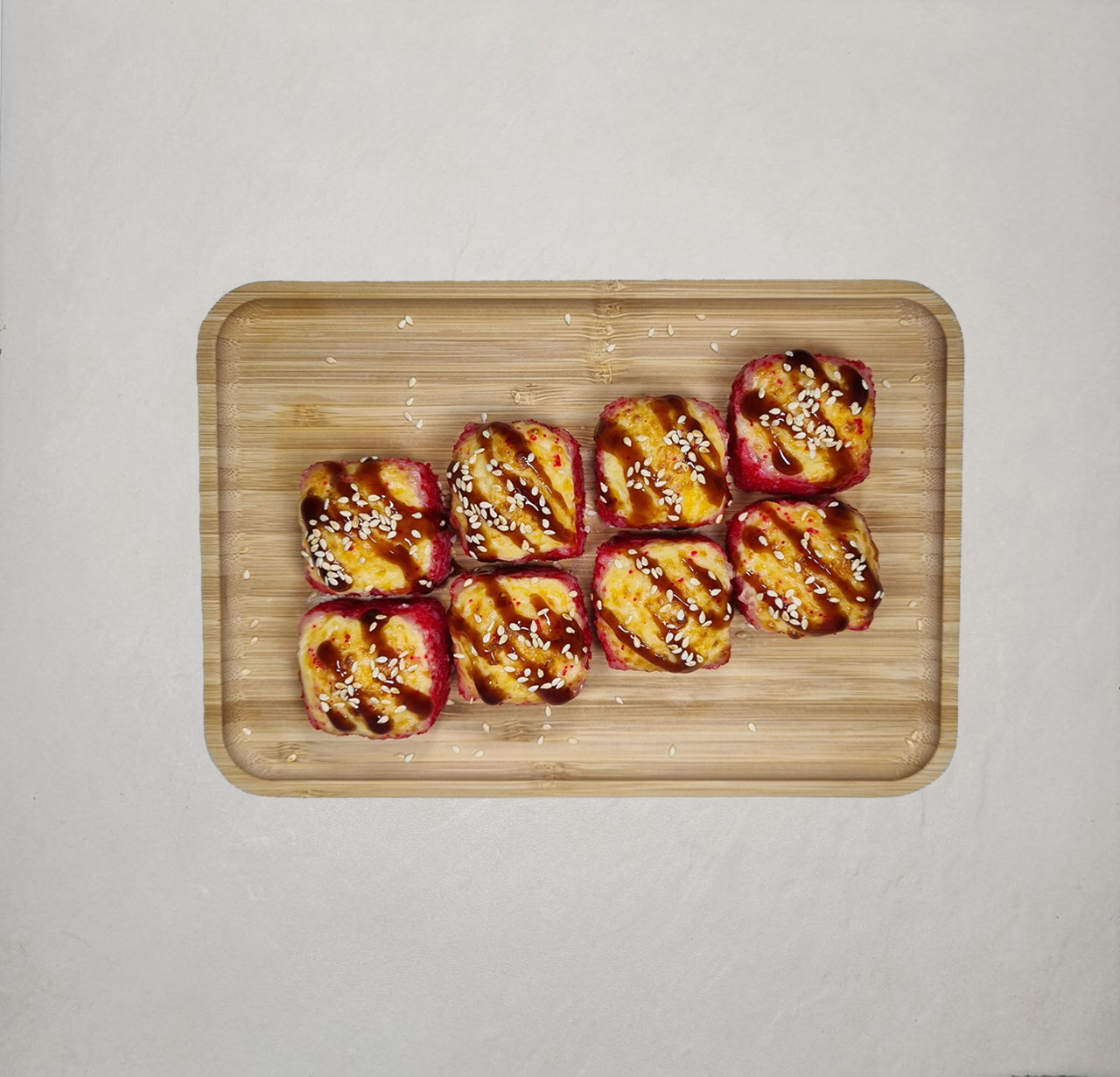 Запеченная калифорния с креветкой 