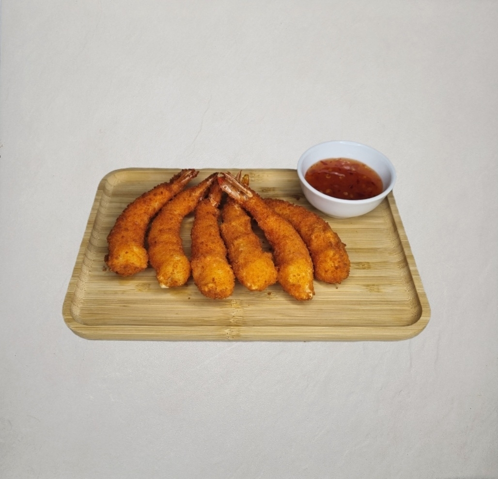 Креветки в кляре