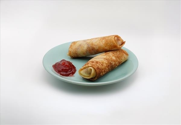 Блины с вишневым джемом (4 шт)