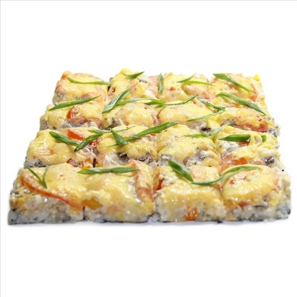 Японская пицца с курицей
