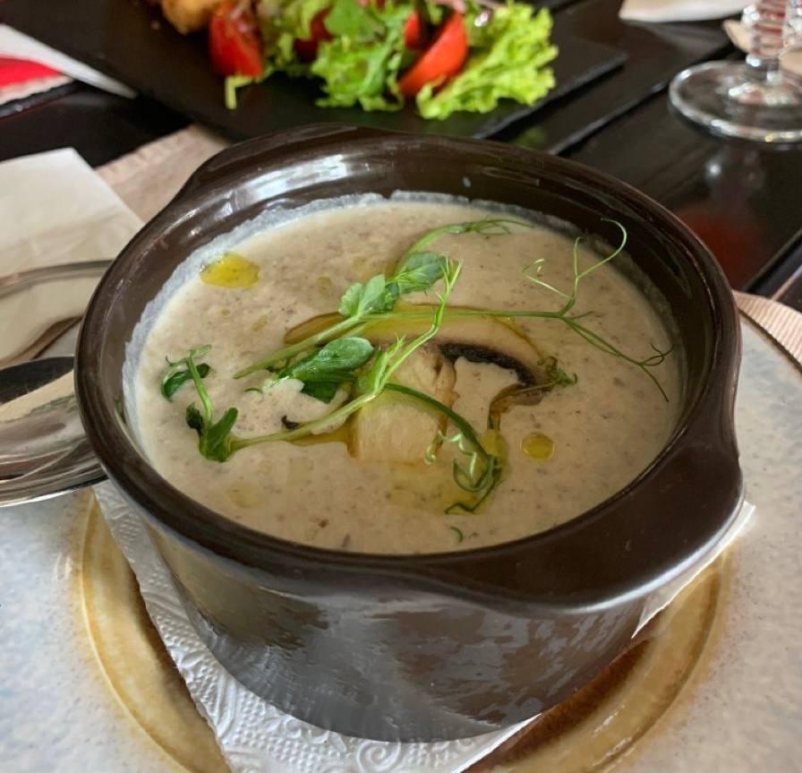 Грибной суп-пюре