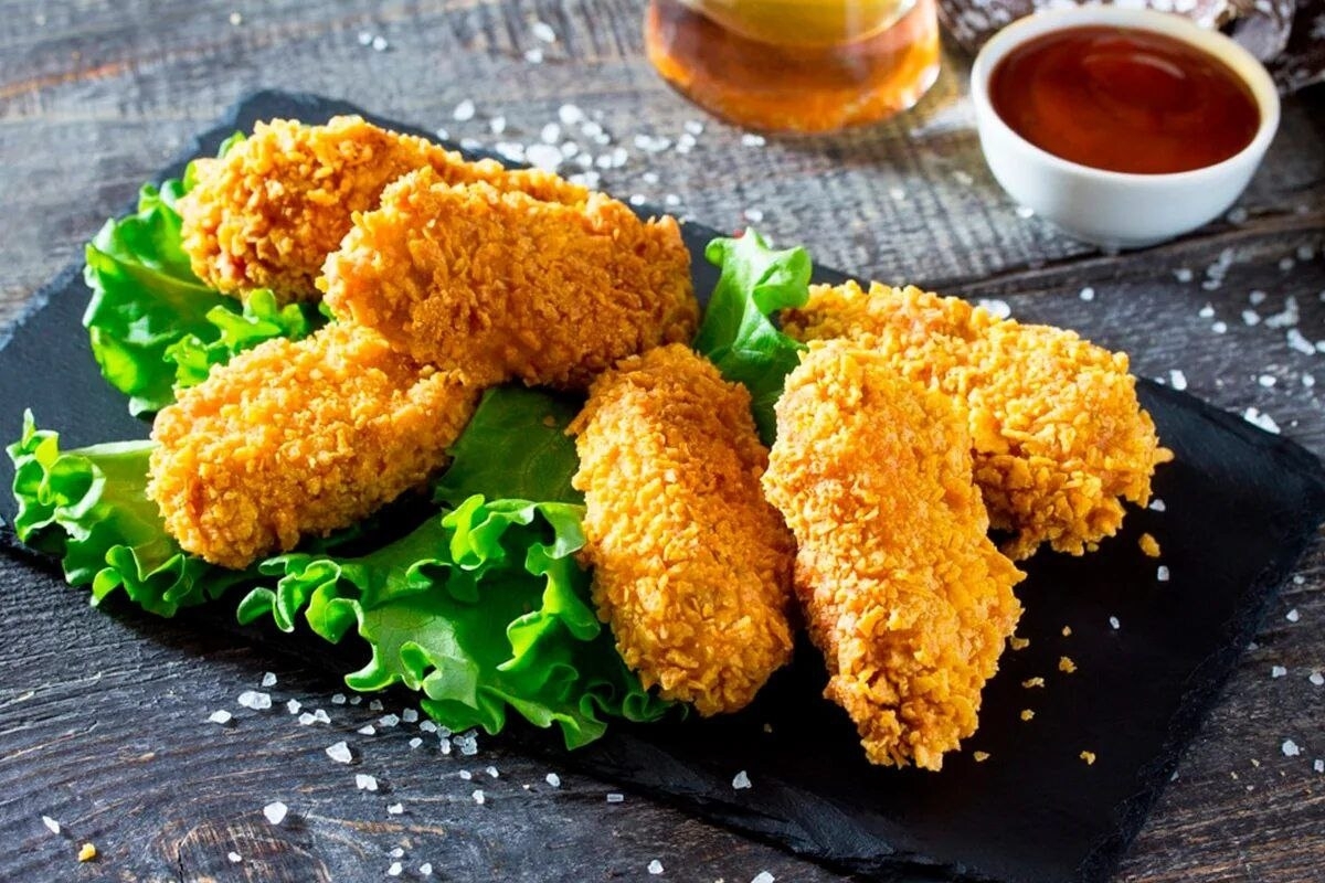 Сырные палочки с соусом