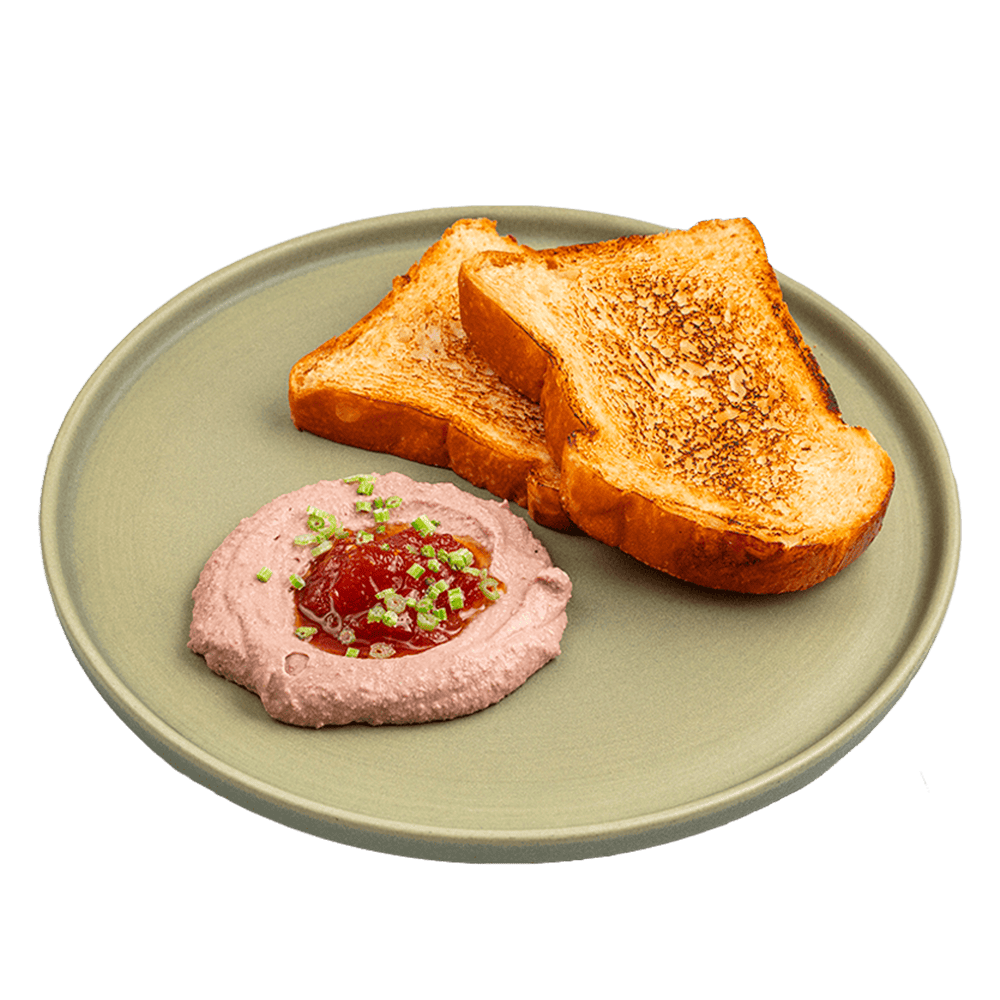 Паштет с томатным джемом