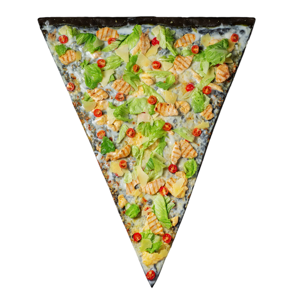 Пицца Чёрный цыпа-Цезарь