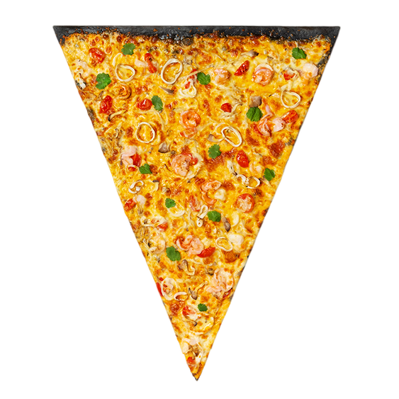 Пицца Том Ям с креветками