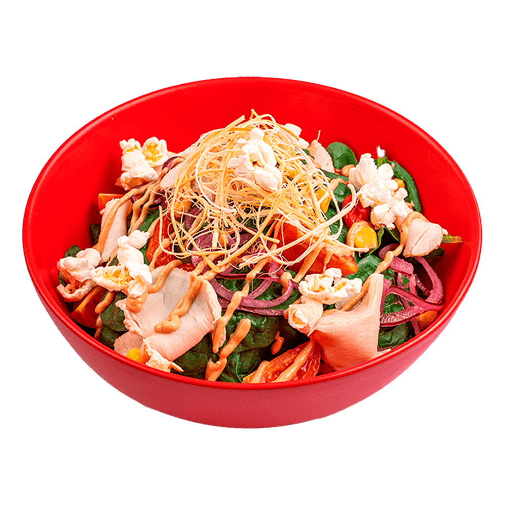 Салат с индейкой