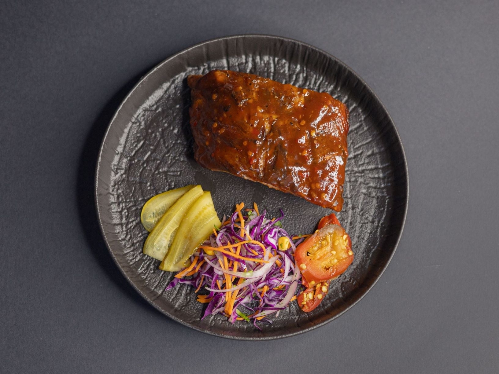 Деликатесные ребрышки BBQ глазури 