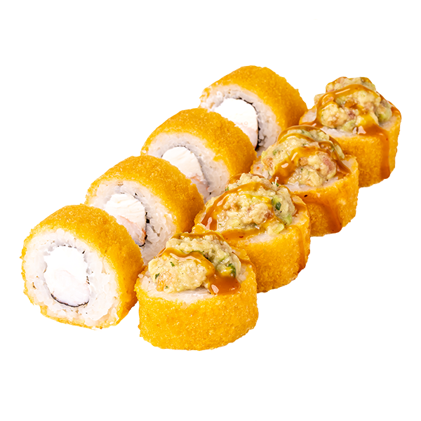 Хот ролл с креветкой и гуакамоле