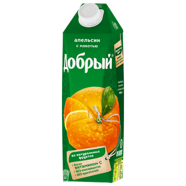 Сок Добрый Апельсин 1л