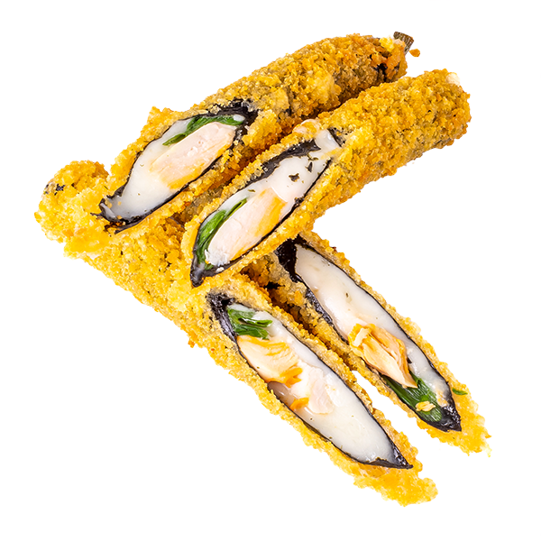 Панко-палки с курицей и зеленым луком