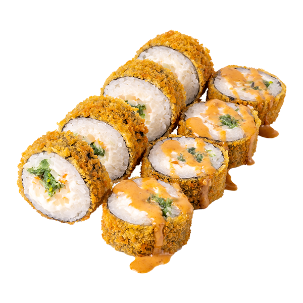 Хот ролл с кальмаром и чуккой
