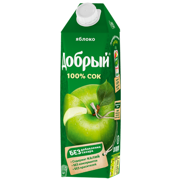 Сок Добрый Яблоко 1л