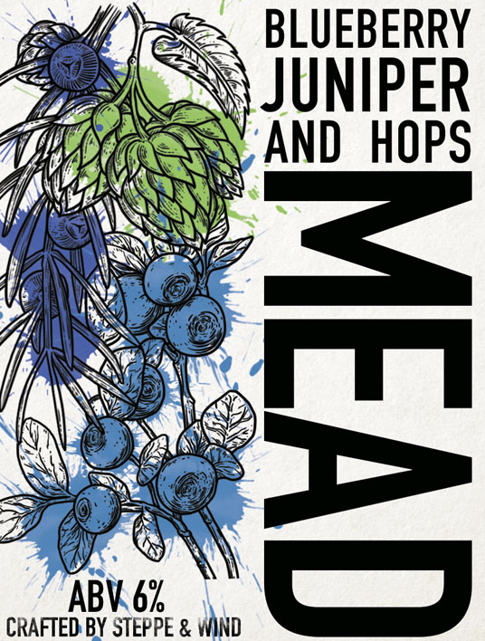 Blueberry and Juniper Mead 6%