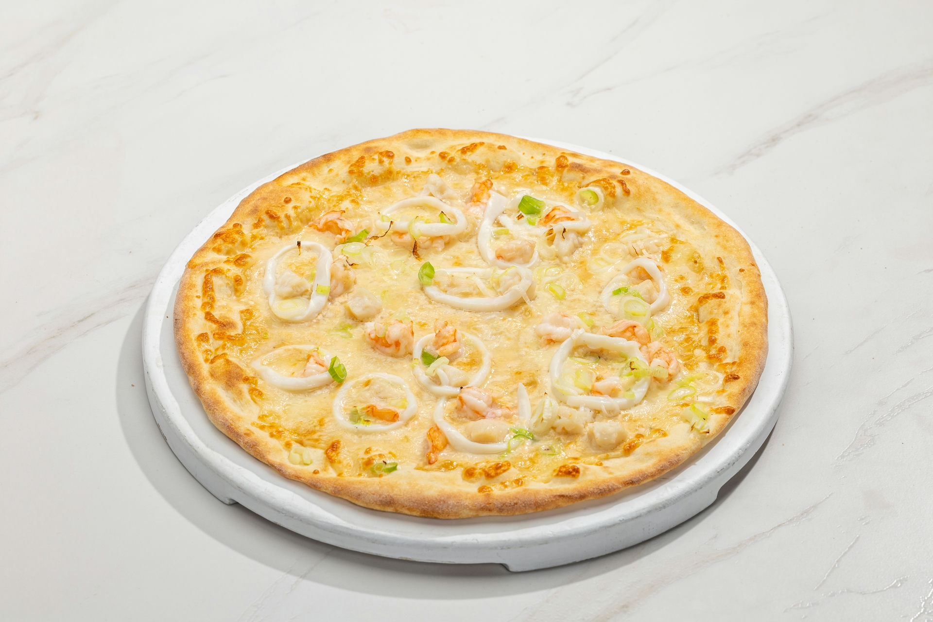 Пицца с морепродуктами