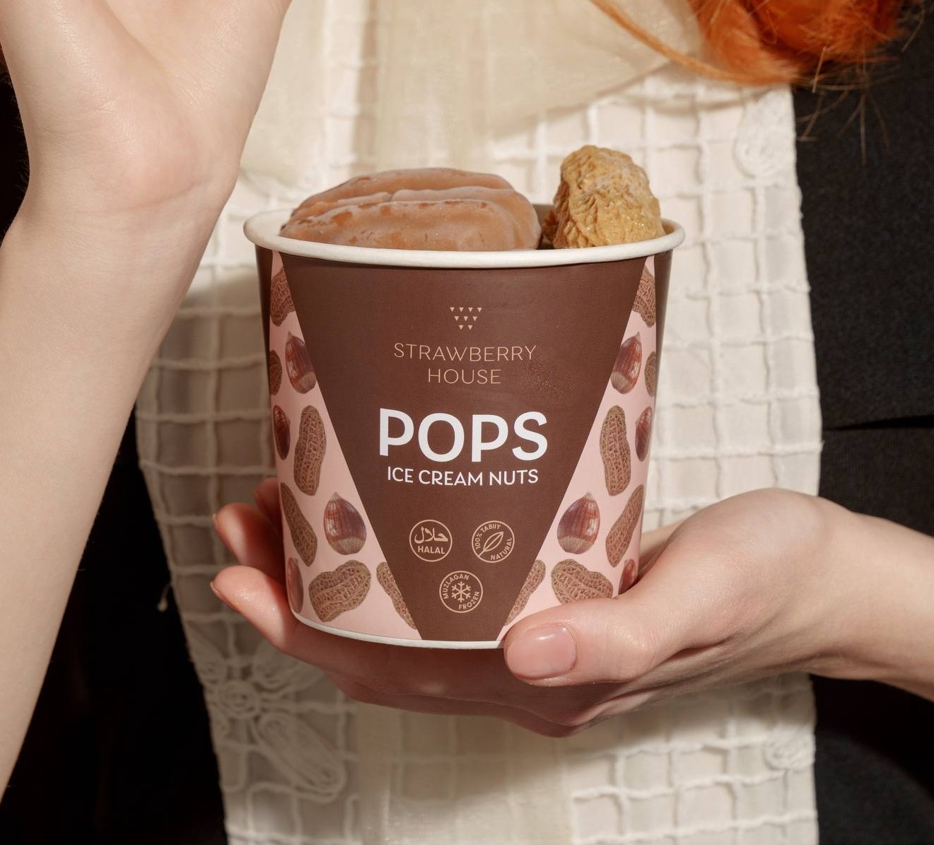 Pops ice cream Nut