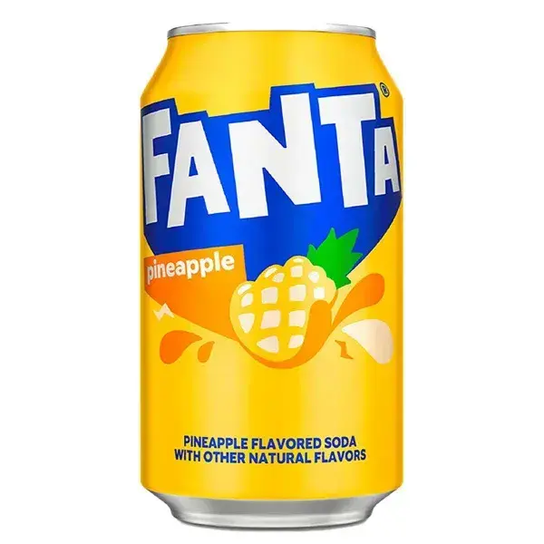 FANTA Pineapple Flavored Soda 355мл