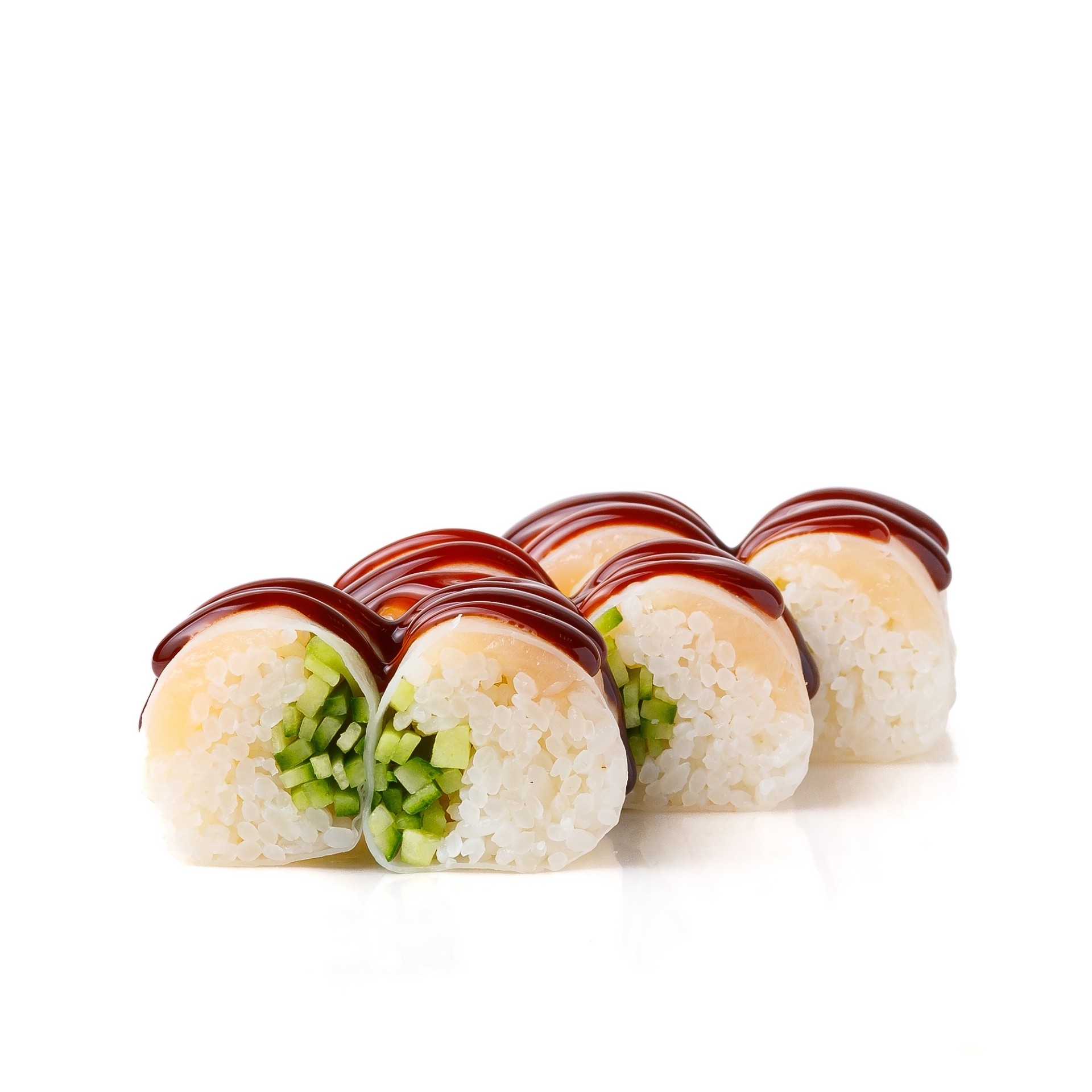 Спринг-ролл с гребешком