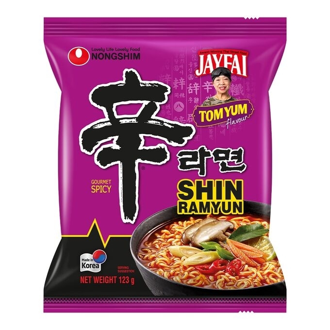 Лапша Shin Ramuyn Tom Yum
