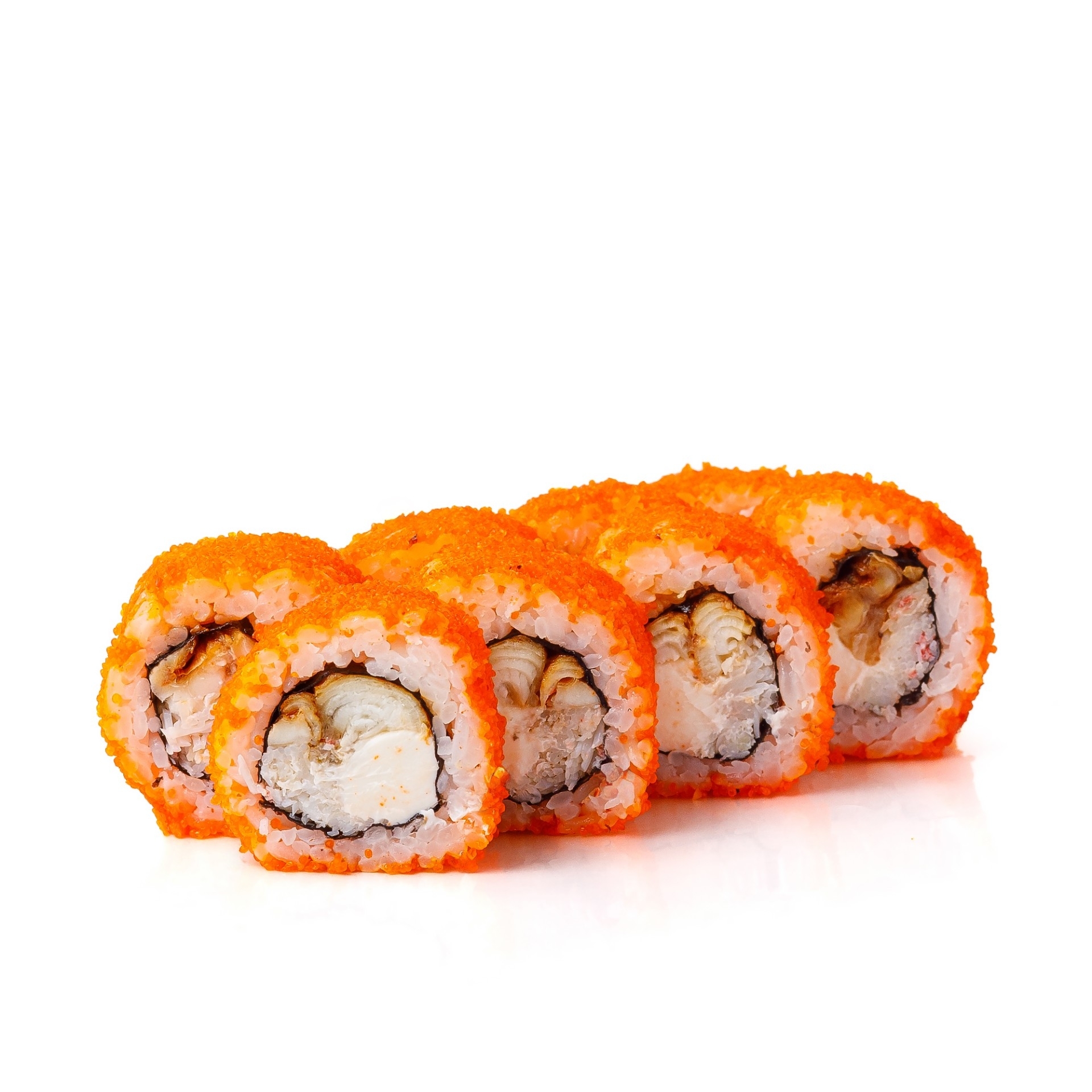 Калифорния с крабом и угрем