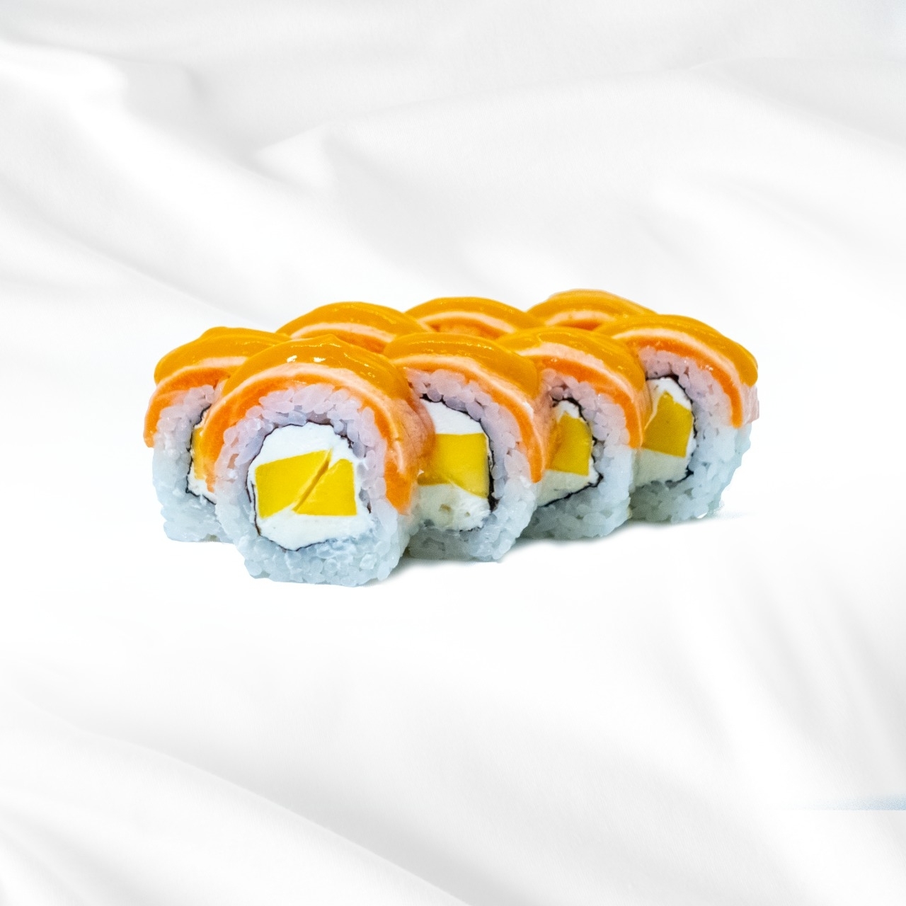 Ролл лосось карамель