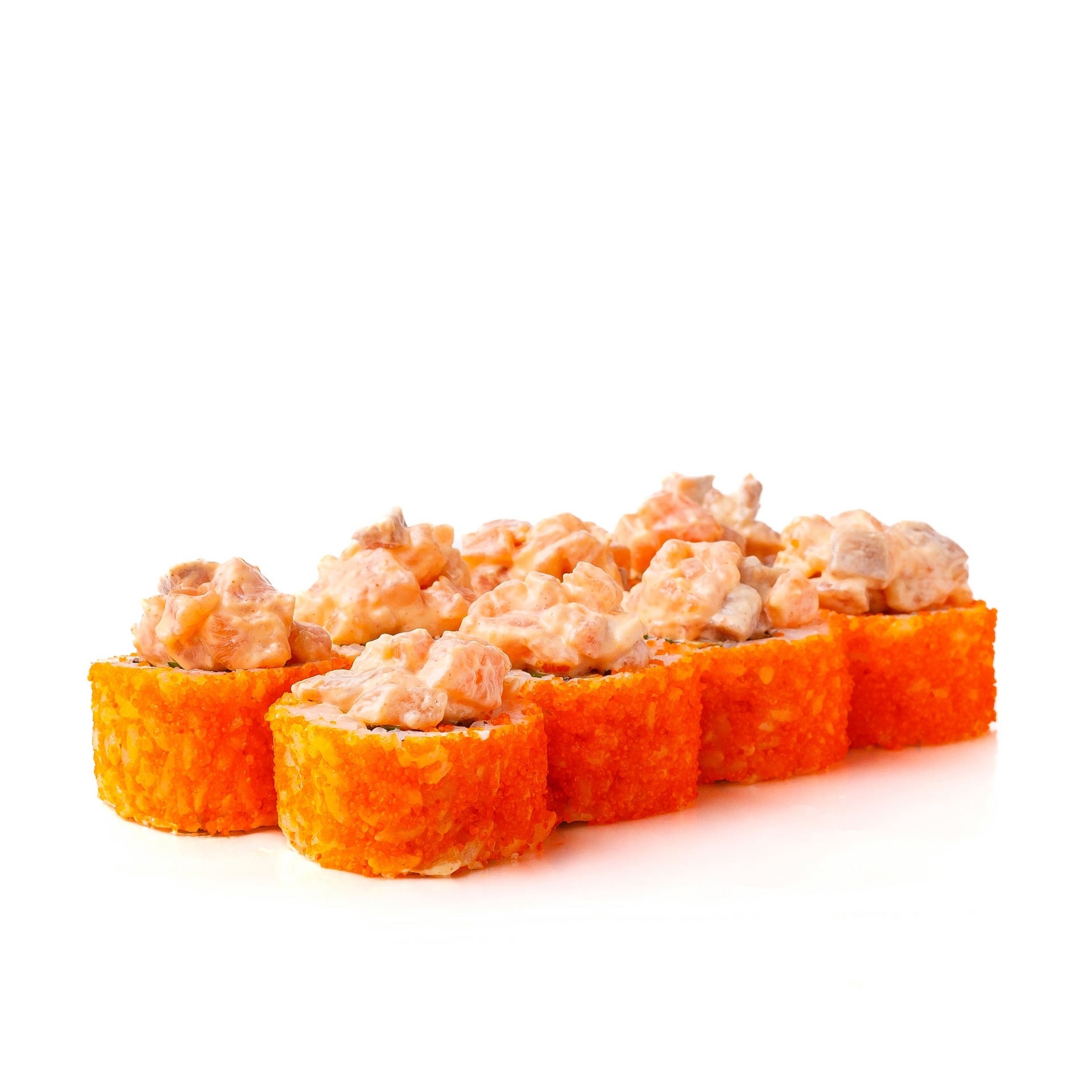 Спайси ролл с лососем