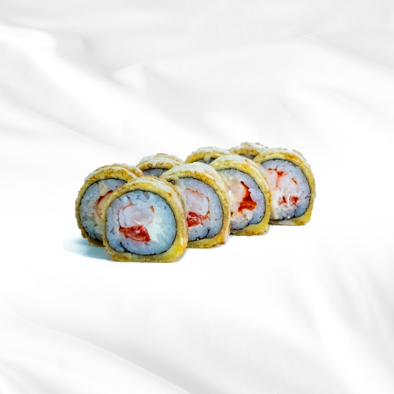 Ролл жаренный с креветкой