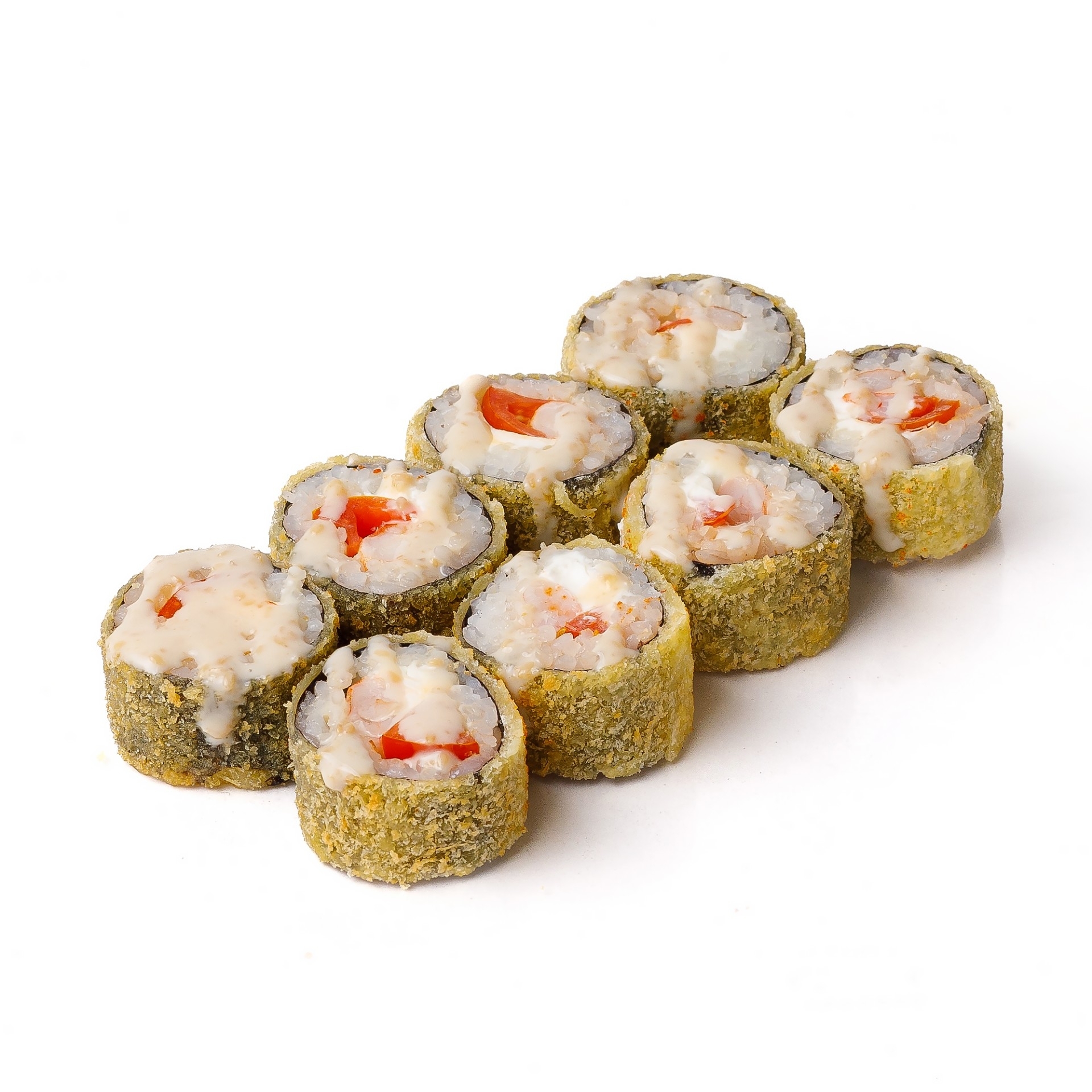 Ролл жаренный с креветкой