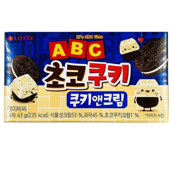 Печенье ABC Choco Cookie & Cream