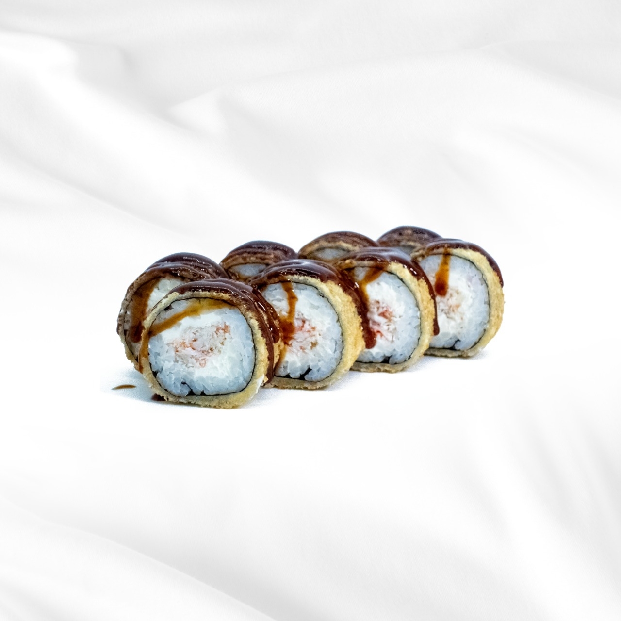 Ролл жаренный с крабом