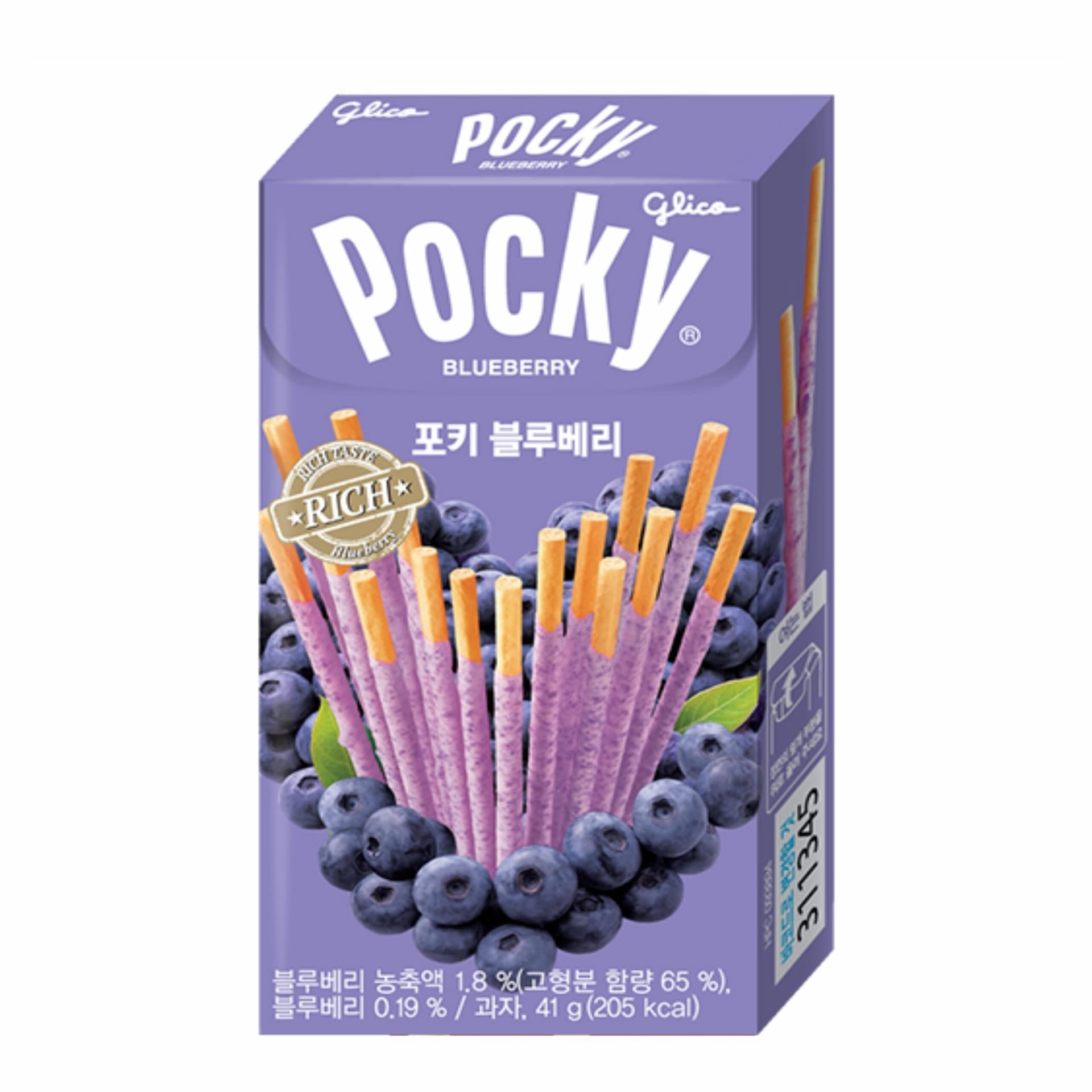 POCKY Печенье "Палочки голубика"