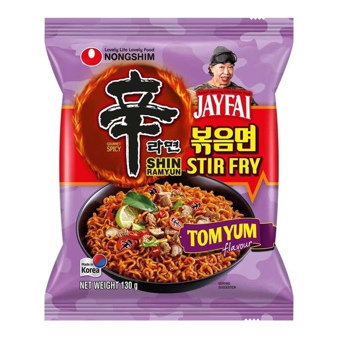 Лапша Shin Stir Fry Tom Yum