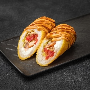 Roller с лососем