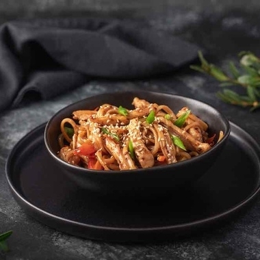 Удон с курицей