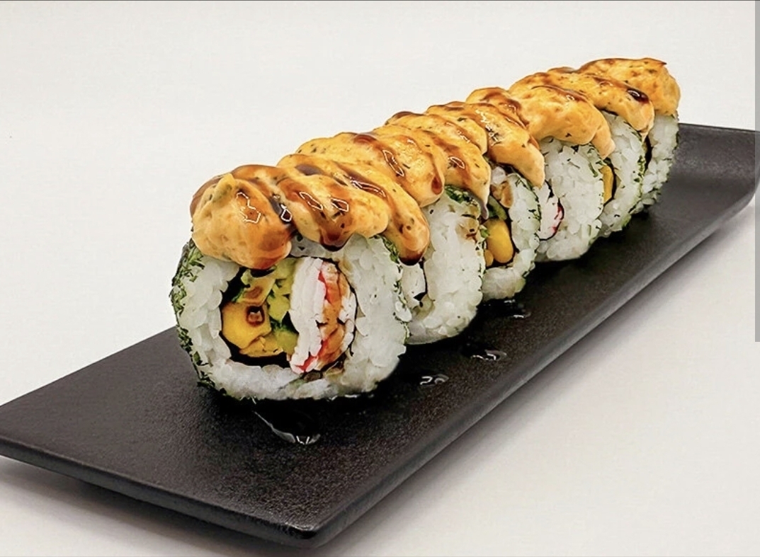 Запеченный Краб с кукурузой ролл 4Р