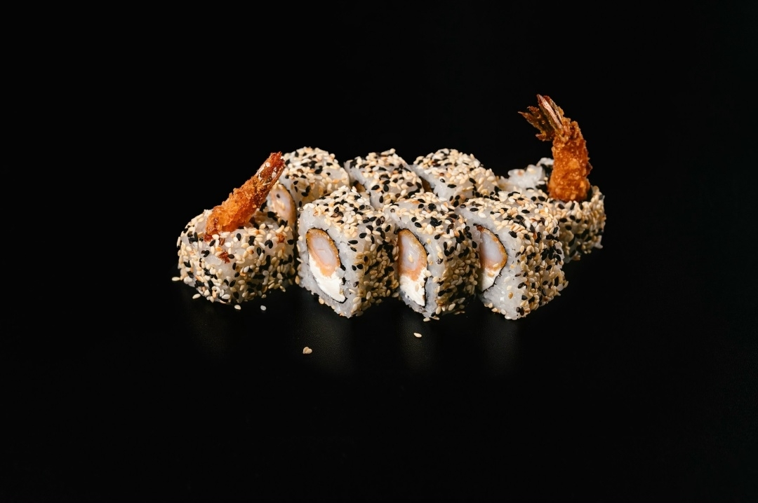 С креветкой темпура