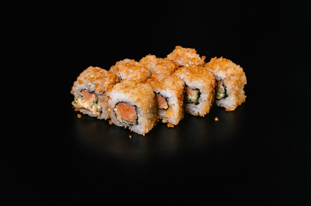 Острый с лососем