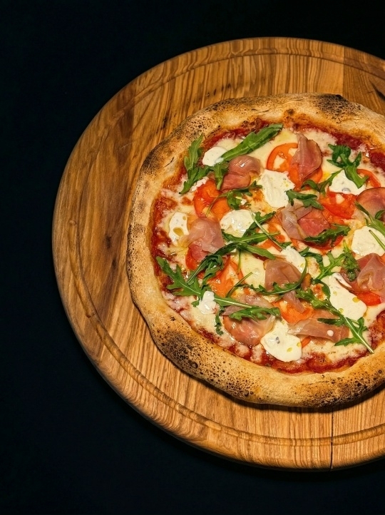 С прошутто и томатами