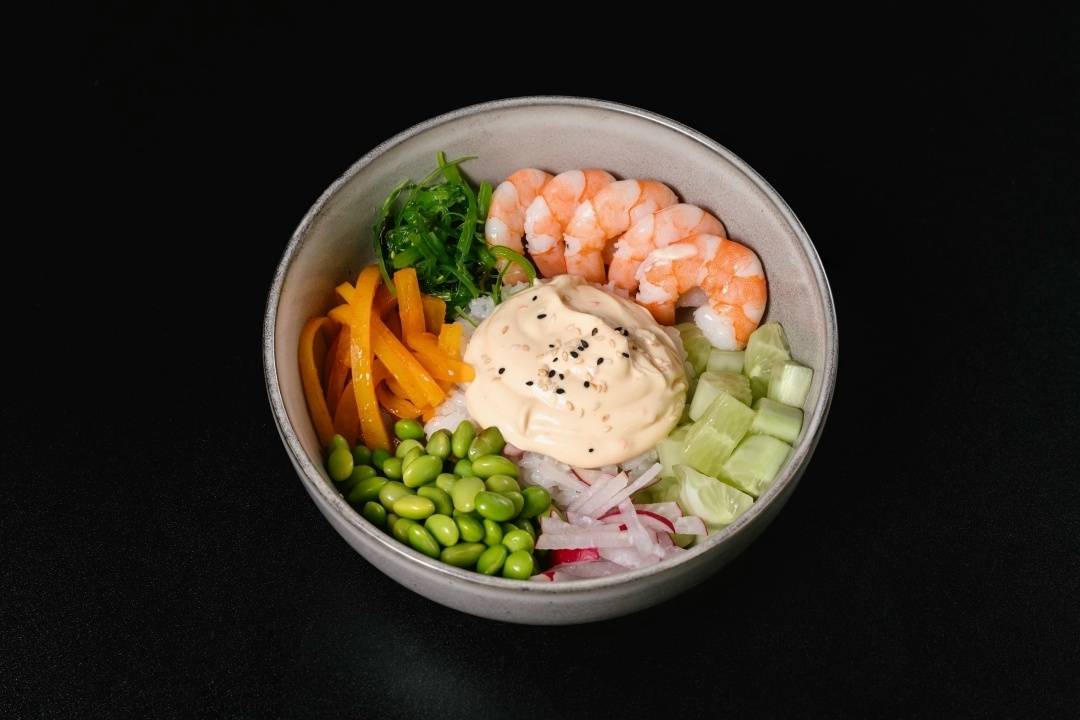 Поке с креветкой