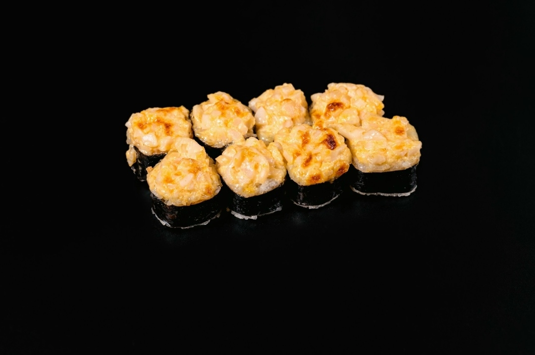 Сырный с острыми креветкой и кальмаром