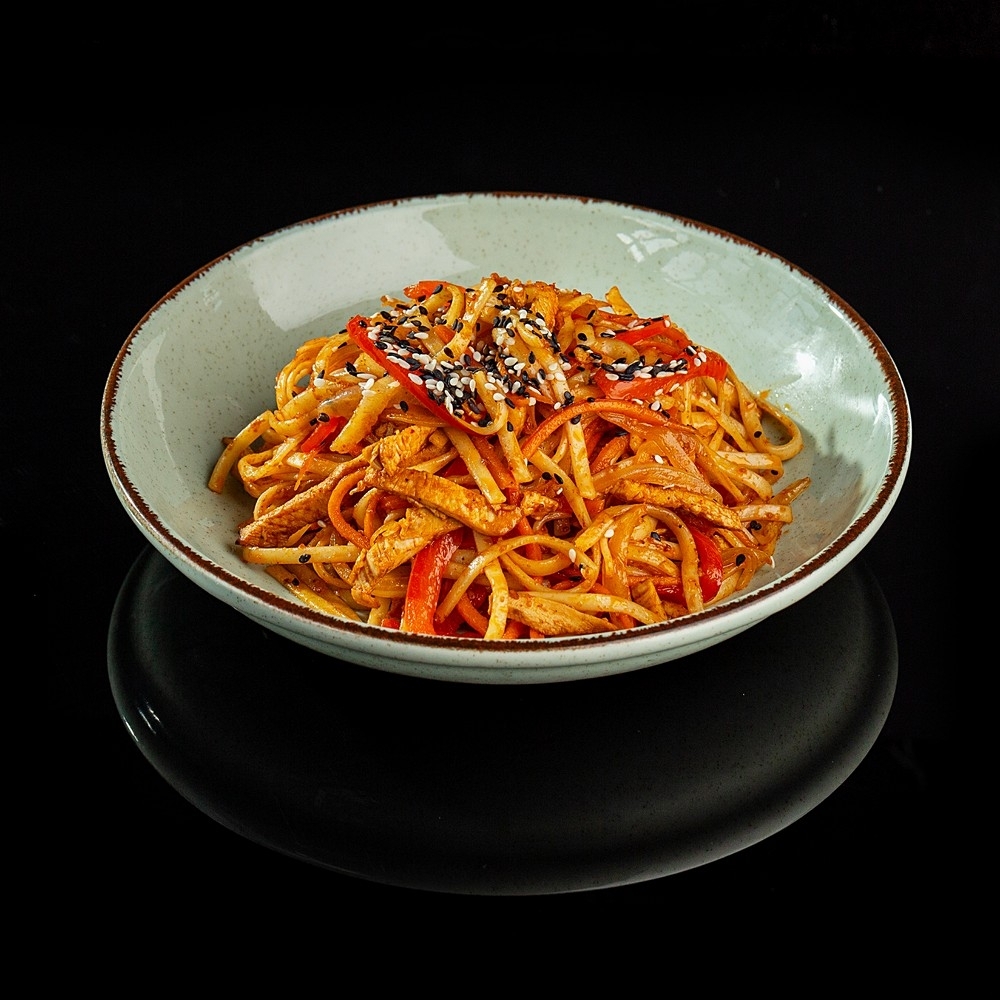 Удон с морепродуктами