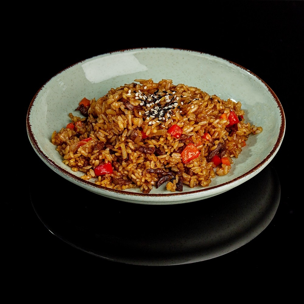 Тяхан с говядиной