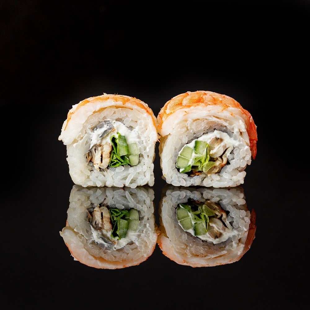 Эби унаги маки